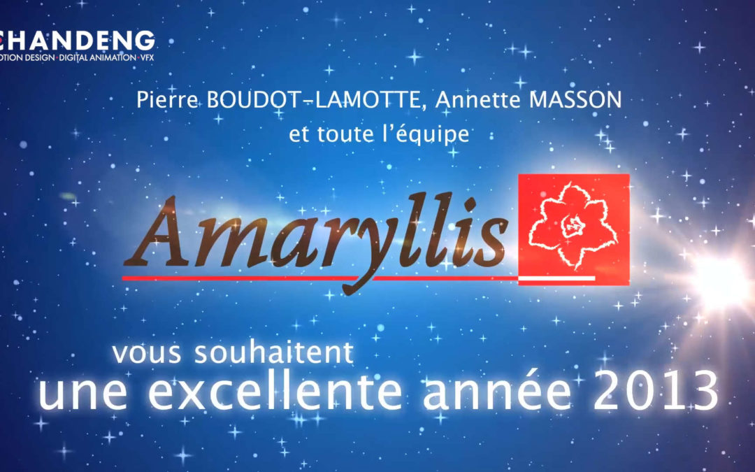 Voeux Amaryllis