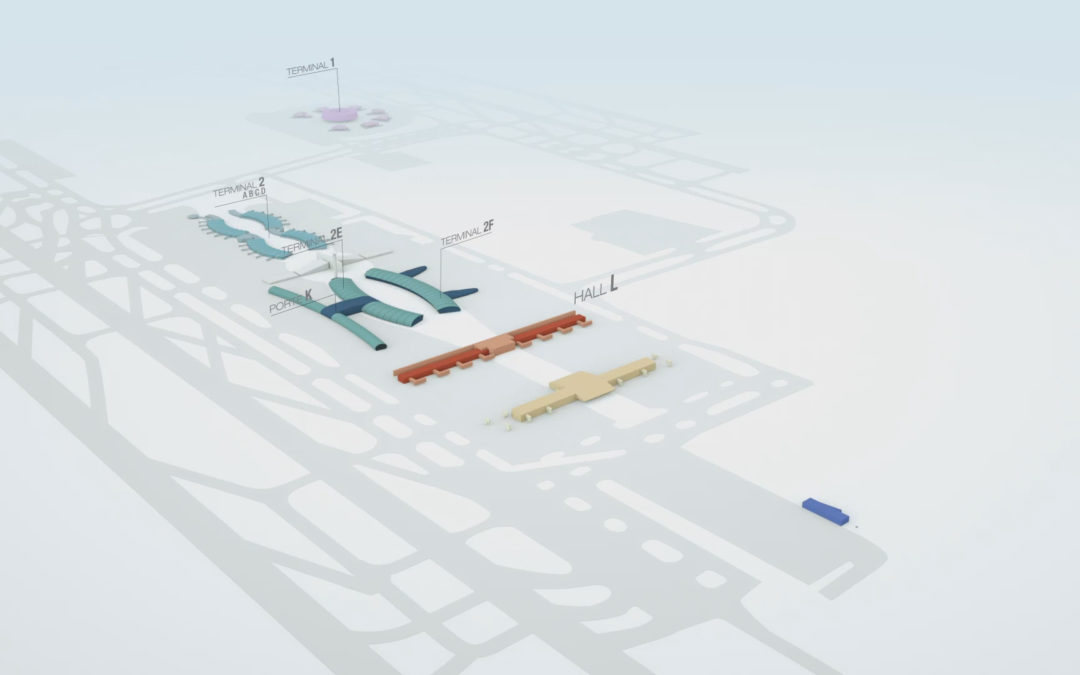 Air France 3D Roissy